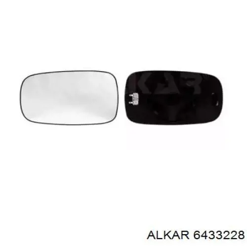 Купити 6433228 Alkar Дзеркальний елемент дзеркала заднього виду