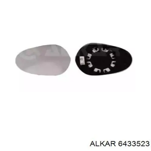 Дзеркальний елемент дзеркала заднього виду Alkar 6433523 ціна, від 7.63 USD