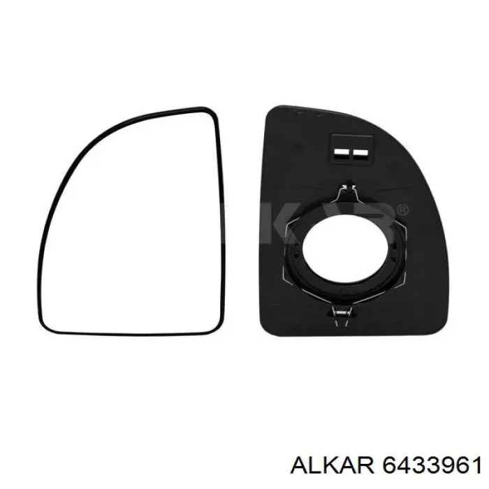 Скло дзеркала заднього виду, правого Alkar 6433961 ціна, від 14.20 USD