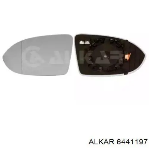 6441197 Alkar Дзеркальний елемент лівого дзеркала заднього виду