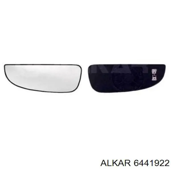 6441922 Alkar дзеркальний елемент дзеркала заднього виду, лівого