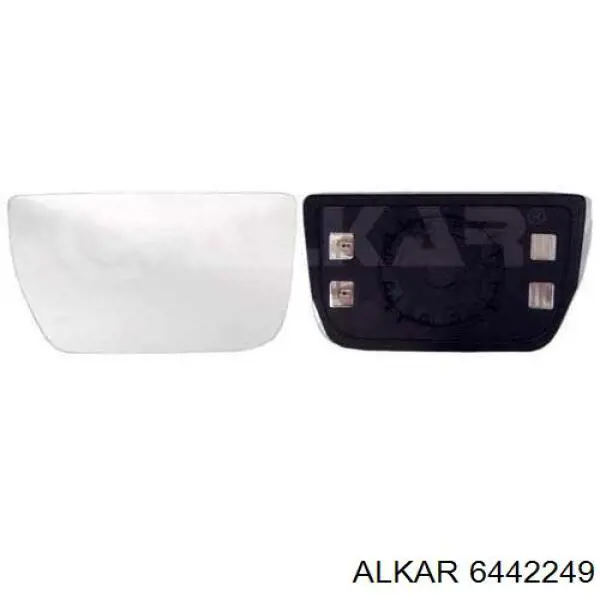Купити 6442249 Alkar Скло дзеркала заднього виду, правого