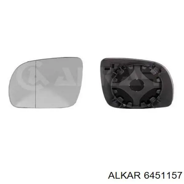 6451157 Alkar дзеркальний елемент дзеркала заднього виду, лівого