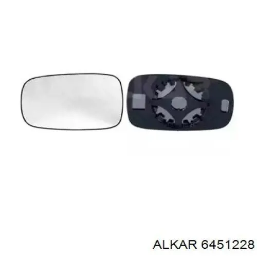 Дзеркальний елемент лівого дзеркала заднього виду Alkar 6451228 ціна, від 8.39 USD