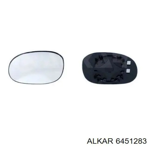 6451283 Alkar дзеркальний елемент дзеркала заднього виду, лівого