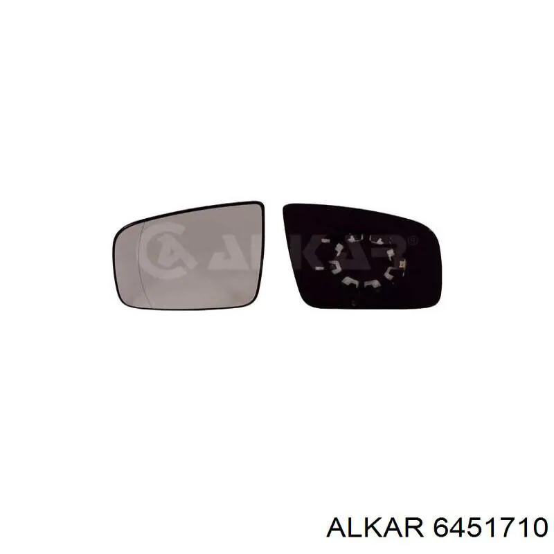 6451710 Alkar дзеркальний елемент дзеркала заднього виду, лівого