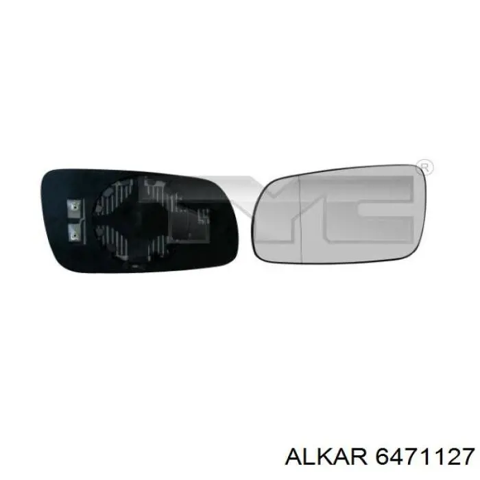 Скло дзеркала заднього виду, лівого Alkar 6471127 ціна, від 5.87 USD