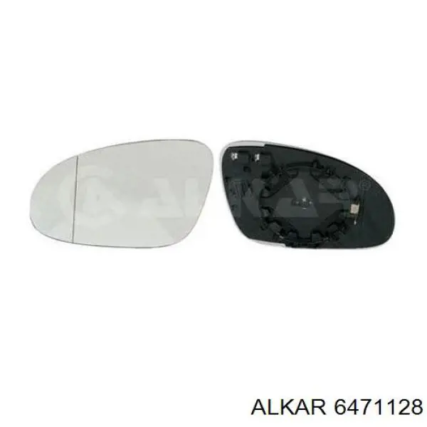 6471128 Alkar дзеркальний елемент дзеркала заднього виду, лівого