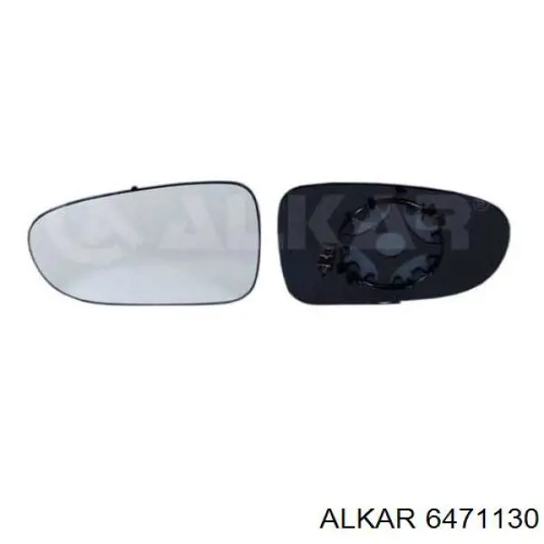 6471130 Alkar дзеркальний елемент дзеркала заднього виду, лівого