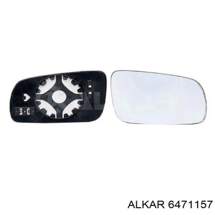 6471157 Alkar дзеркальний елемент дзеркала заднього виду, лівого
