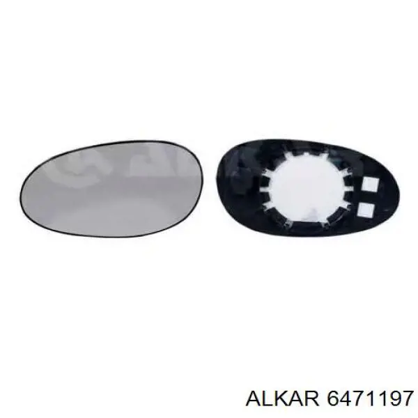 6471197 Alkar дзеркальний елемент дзеркала заднього виду, лівого