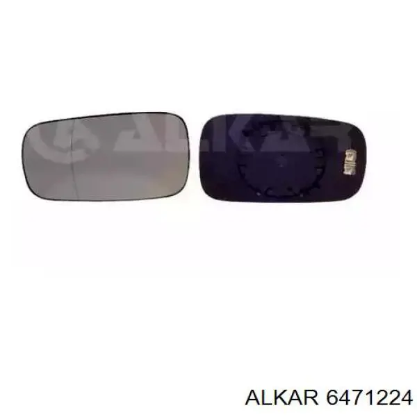Скло дзеркала заднього виду, лівого Alkar 6471224