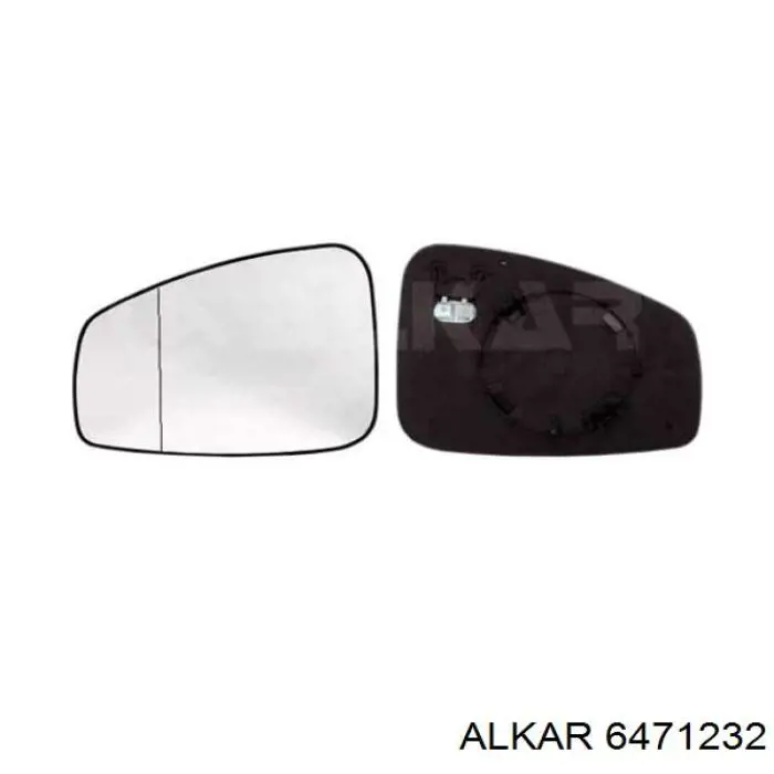 6471232 Alkar дзеркальний елемент дзеркала заднього виду, лівого