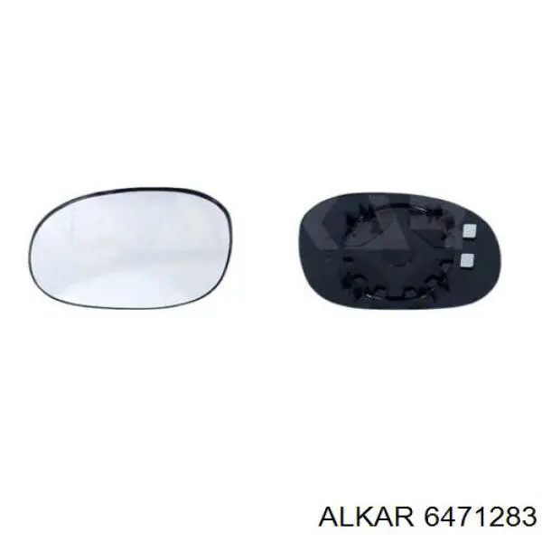 6471283 Alkar дзеркальний елемент дзеркала заднього виду, лівого