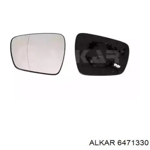 Дзеркальний елемент лівого дзеркала заднього виду Alkar 6471330 ціна, від 21.20 USD