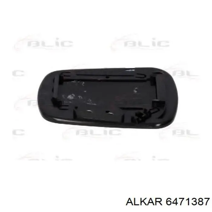 Скло дзеркала заднього виду, лівого Alkar 6471387 ціна, від 7.92 USD