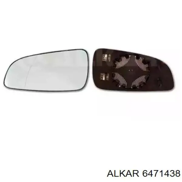 Купити 6471438 Alkar Дзеркальний елемент дзеркала заднього виду, лівого