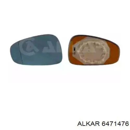 Скло дзеркала заднього виду, лівого Alkar 6471476 ціна, від 18.55 USD