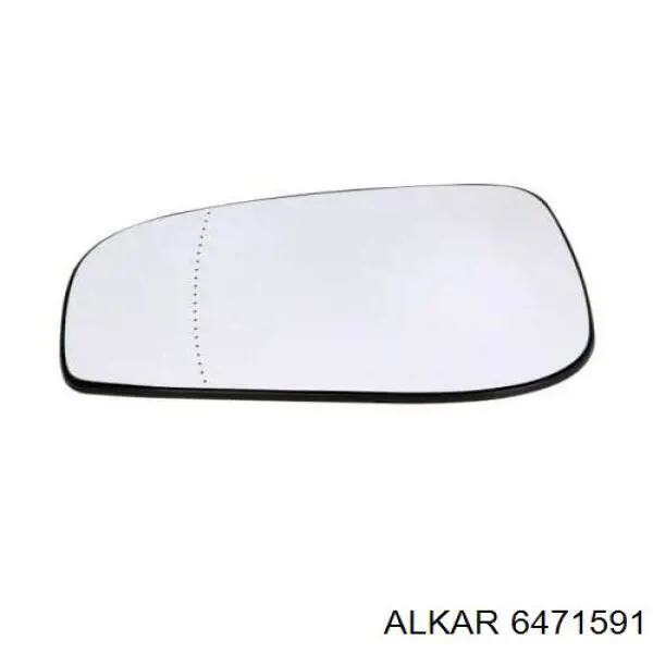 Скло дзеркала заднього виду, лівого Alkar 6471591 ціна, від 13.44 USD