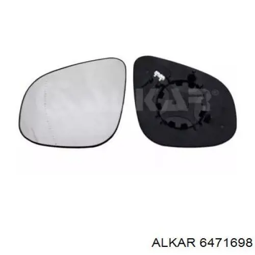 Дзеркальний елемент лівого дзеркала заднього виду Alkar 6471698 ціна, від 32.38 USD