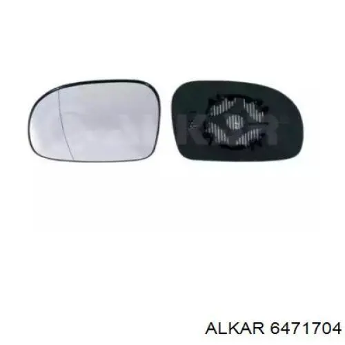 Дзеркальний елемент лівого дзеркала заднього виду Alkar 6471704 ціна, від 13.12 USD