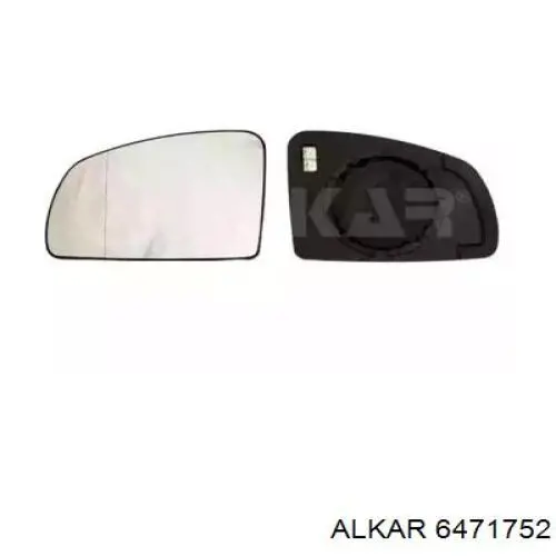 Купити 6471752 Alkar Дзеркальний елемент дзеркала заднього виду, лівого