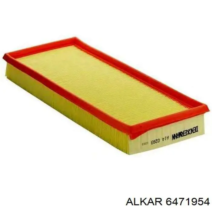 Скло дзеркала заднього виду, лівого Alkar 6471954