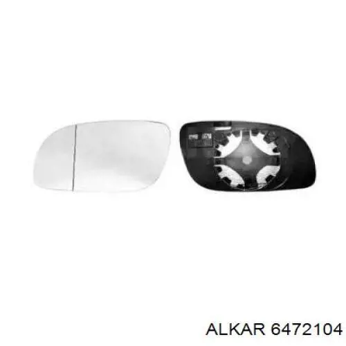Купити 6472104 Alkar Скло дзеркала заднього виду, правого