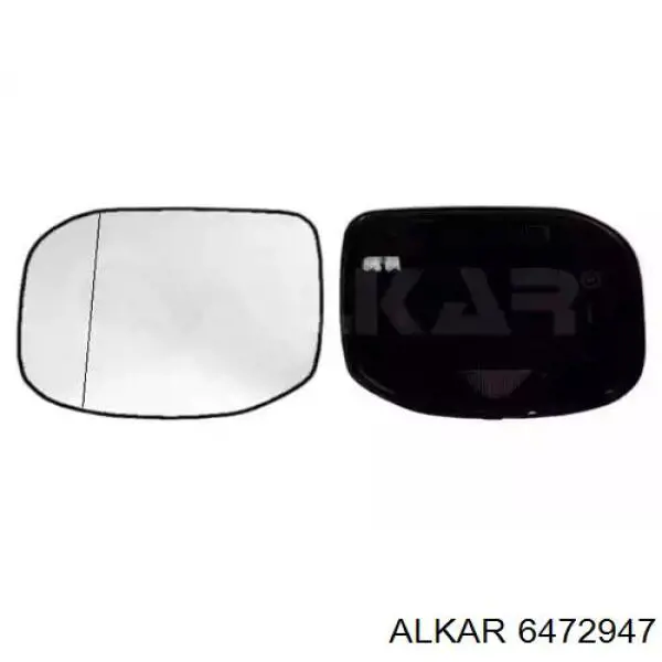 Купити 6472947 Alkar Скло дзеркала заднього виду, правого