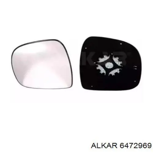 Скло дзеркала заднього виду, правого Alkar 6472969 ціна, від 12.27 USD