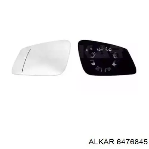 Скло дзеркала заднього виду, правого Alkar 6476845 ціна, від 11.43 USD