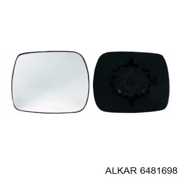 6481698 Alkar дзеркальний елемент дзеркала заднього виду, лівого