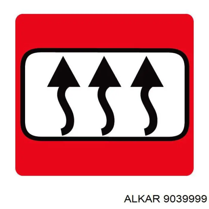 Купити 9039999 Alkar Бічне дзеркало заднього виду ліве