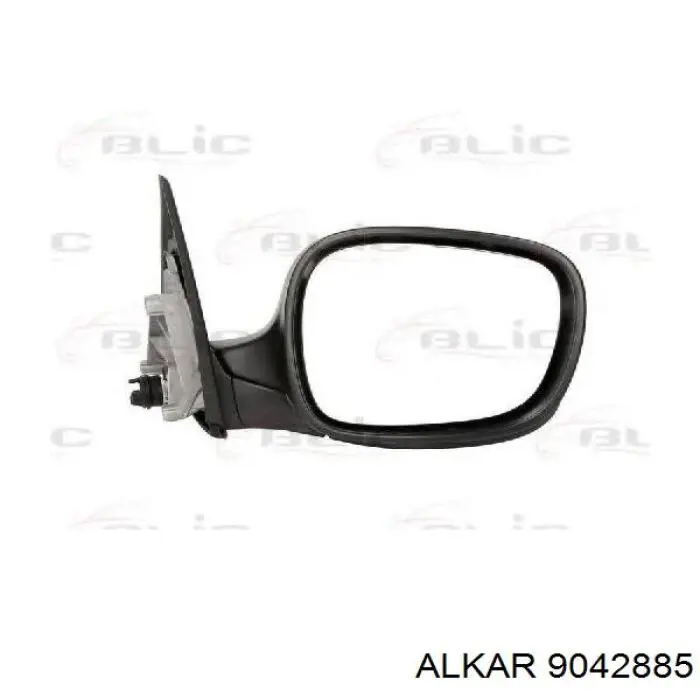 Корпус дзеркала заднього виду, правий Alkar 9042885 ціна, від 226.42 USD