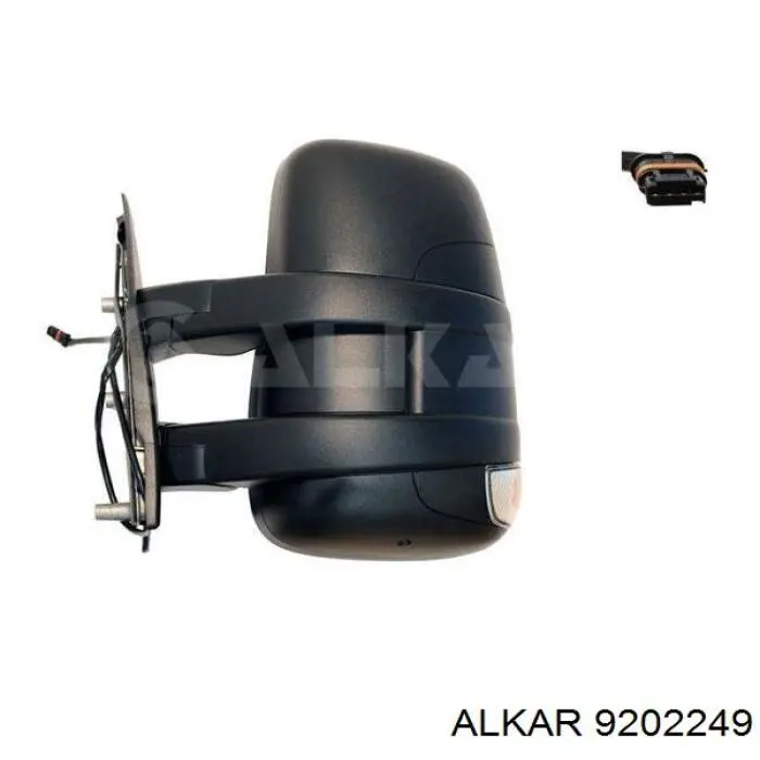 Дзеркало праве 9202249 Alkar