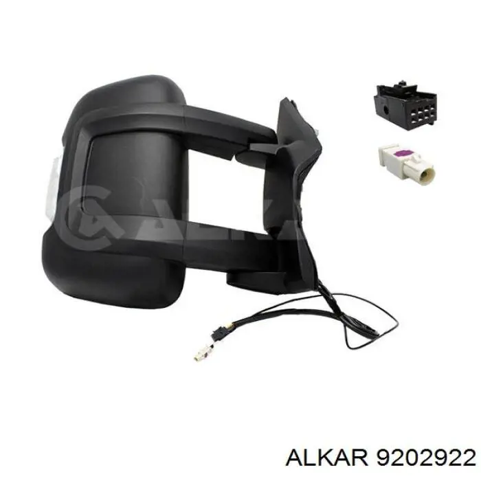 Праве бічне дзеркало Alkar 9202922 ціна, від 66.56 USD