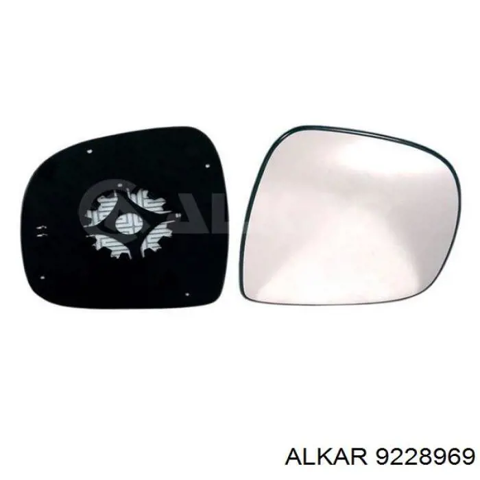 Праве бічне дзеркало Alkar 9228969 ціна, від 67.77 USD