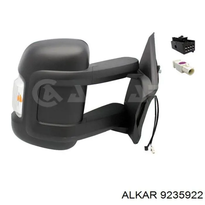 Ліве бічне дзеркало Alkar 9235922 ціна, від 98.28 USD