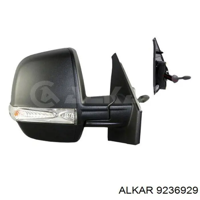 Праве бічне дзеркало Alkar 9236929 ціна, від 62.44 USD