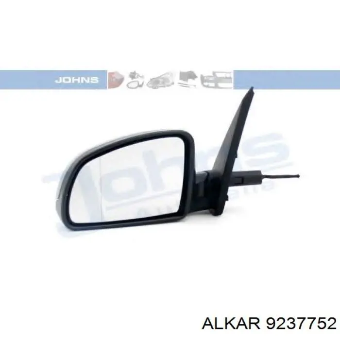Ліве бічне дзеркало Alkar 9237752 ціна, від 33.87 USD