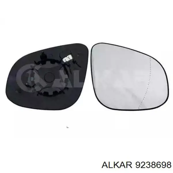 Праве бічне дзеркало Mercedes A4158100016 ціна, від 52.35 USD