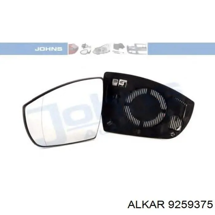 Ліве бічне дзеркало Alkar 9259375 ціна, від 137.23 USD
