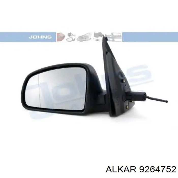 Ліве бічне дзеркало Alkar 9264752 ціна, від 34.47 USD