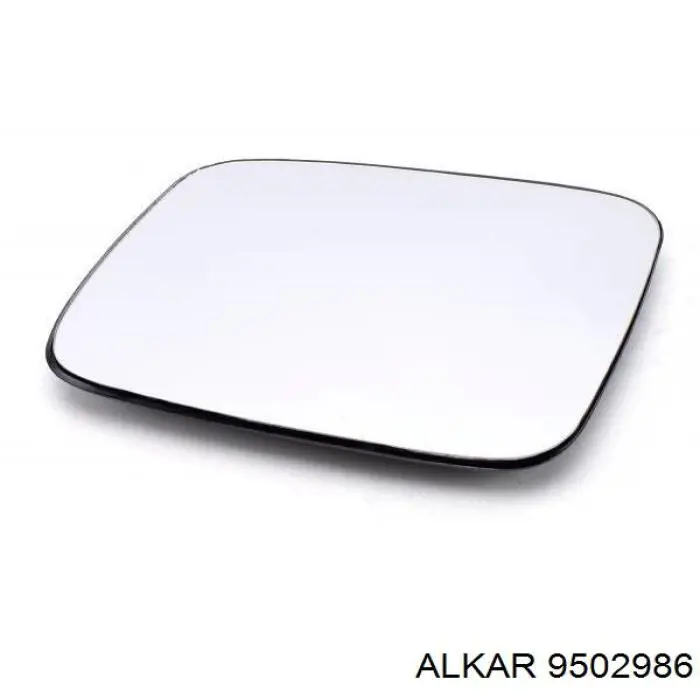 9502986 Alkar дзеркальний елемент дзеркала заднього виду, правого