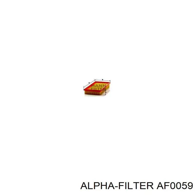 AF25496 Fleetguard Повітряний фільтр двигуна