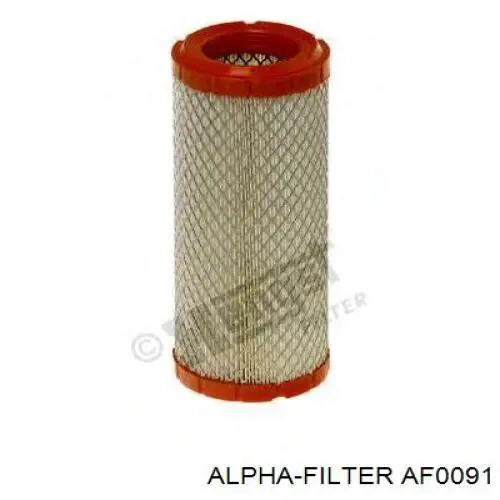 Купити AF0091 Alpha Filter Автомобільний фільтр повітря