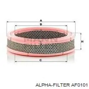 Купити AF0101 Alpha Filter Автомобільний фільтр повітря