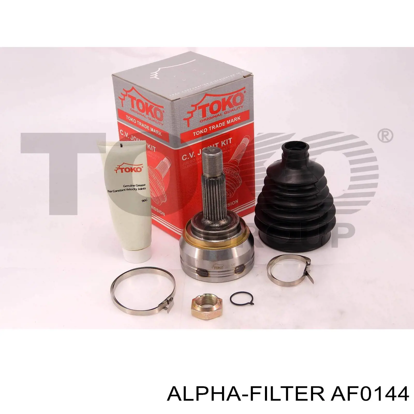 Купити AF0144 Alpha Filter Автомобільний фільтр повітря