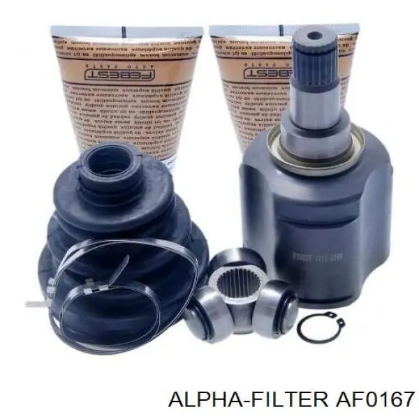 Купити AF0167 Alpha Filter Автомобільний фільтр повітря