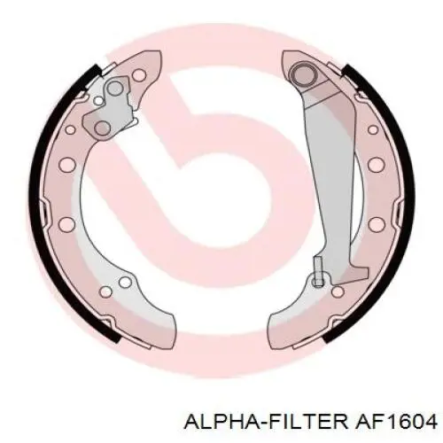 Повітряний фільтр AF1604 Alpha Filter
